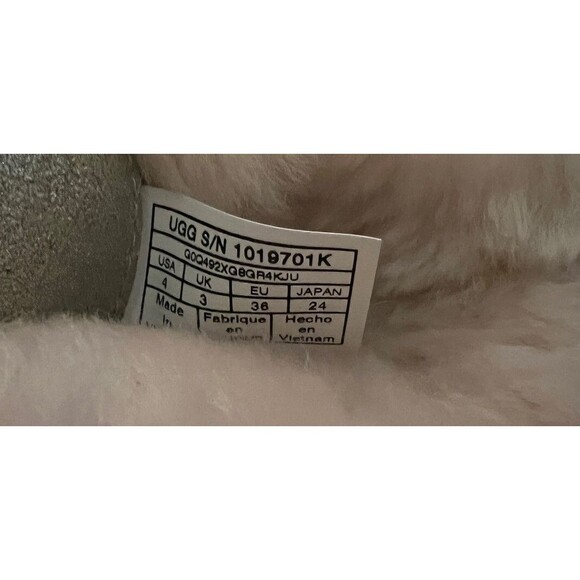 UGG AUSTRALIA Big Kids GITA METALLIC Size 4 1019701K - Picture 5 of 5